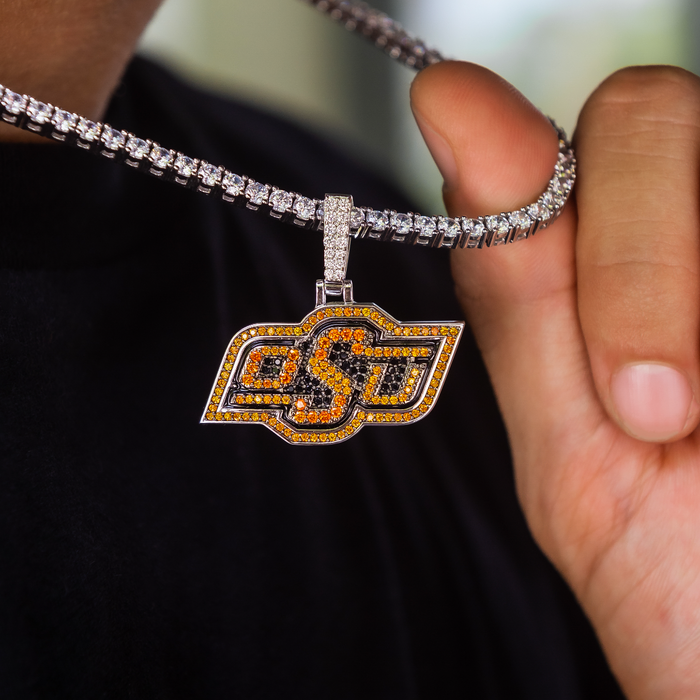 Oklahoma State Cowboys Logo Pendant