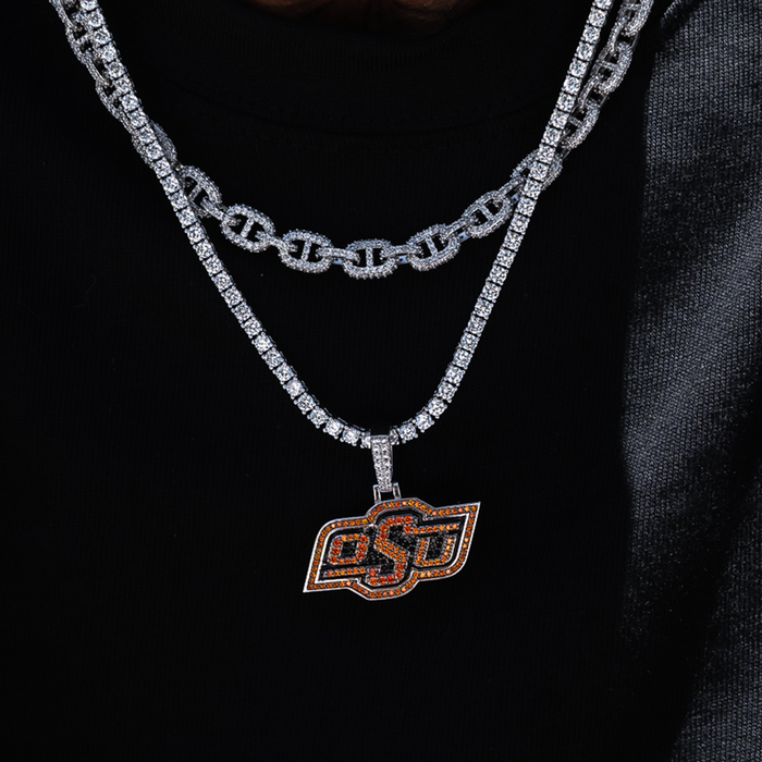 Oklahoma State Cowboys Official NCAA Logo Pendant