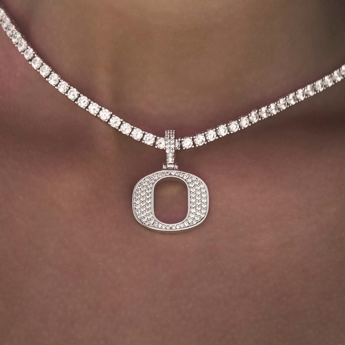 Oregon Ducks Official NCAA Micro Logo Pendant