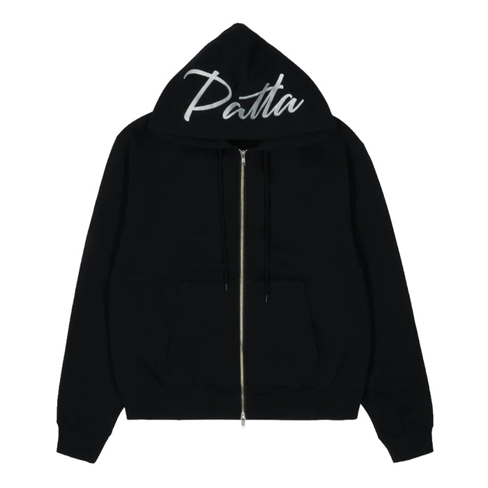 Patta Embro Classic Zip Up Hooded Sweate