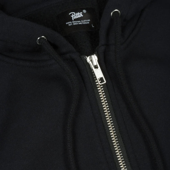 Patta Embro Classic Zip Up Hooded Sweate