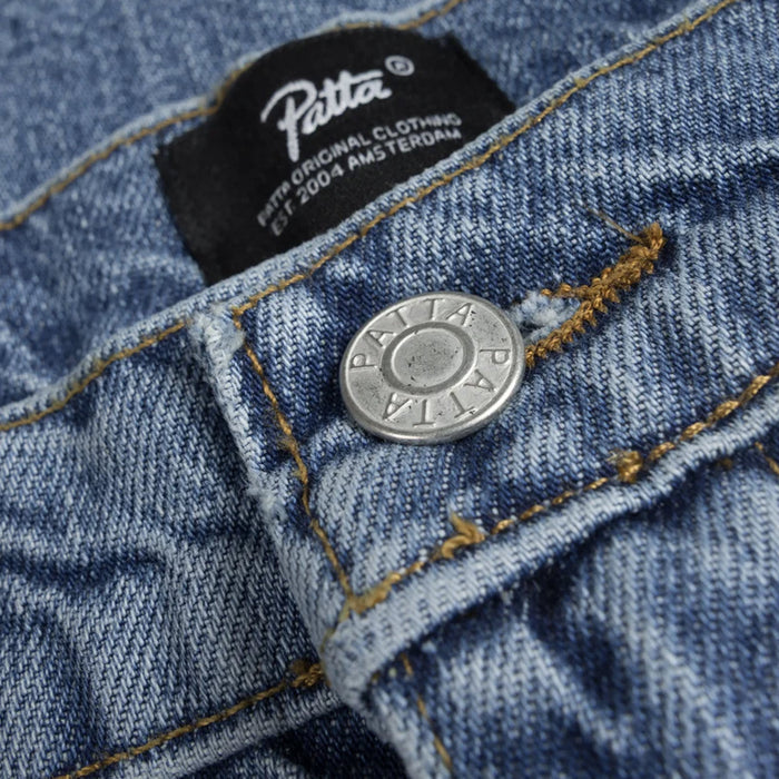 Patta Laserprint Whiskers Denim Pants