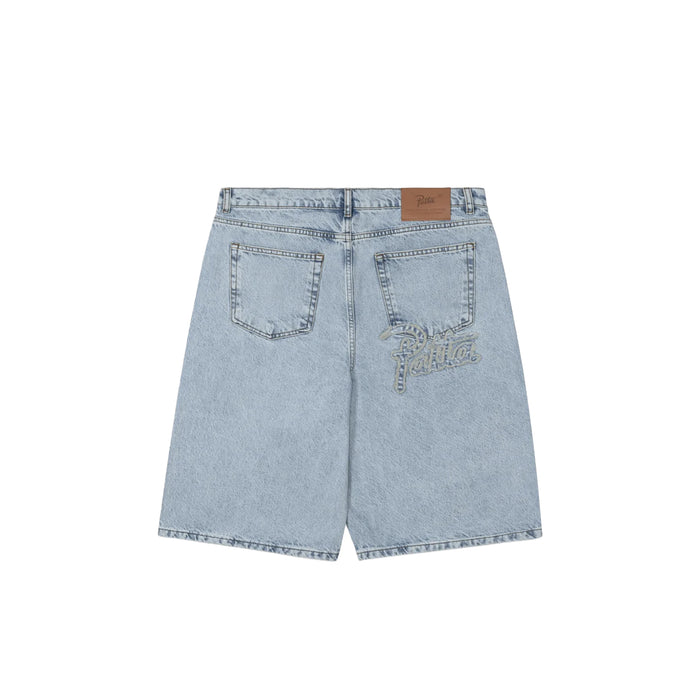 Patta Light Wash Denim Shorts