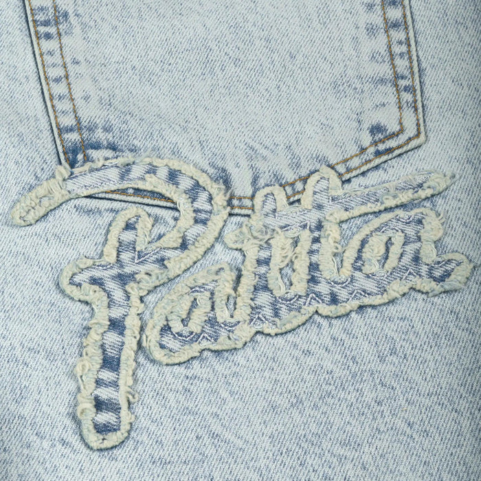 Patta Light Wash Denim Shorts