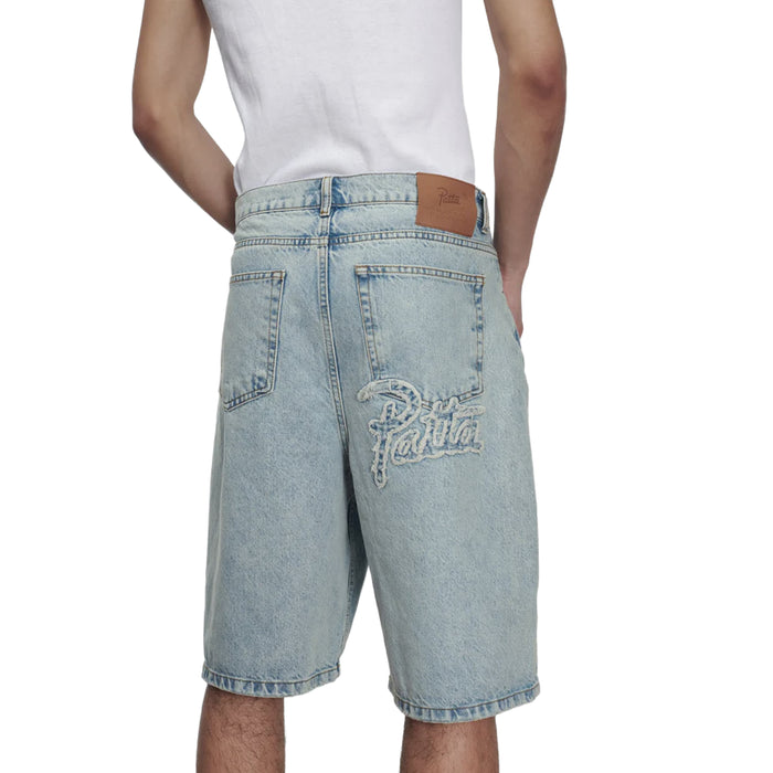 Patta Light Wash Denim Shorts