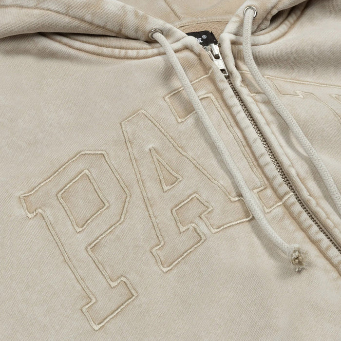 Patta Loopback Logo Zip Hooded Sweater