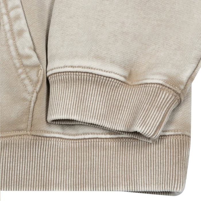Patta Loopback Logo Zip Hooded Sweater