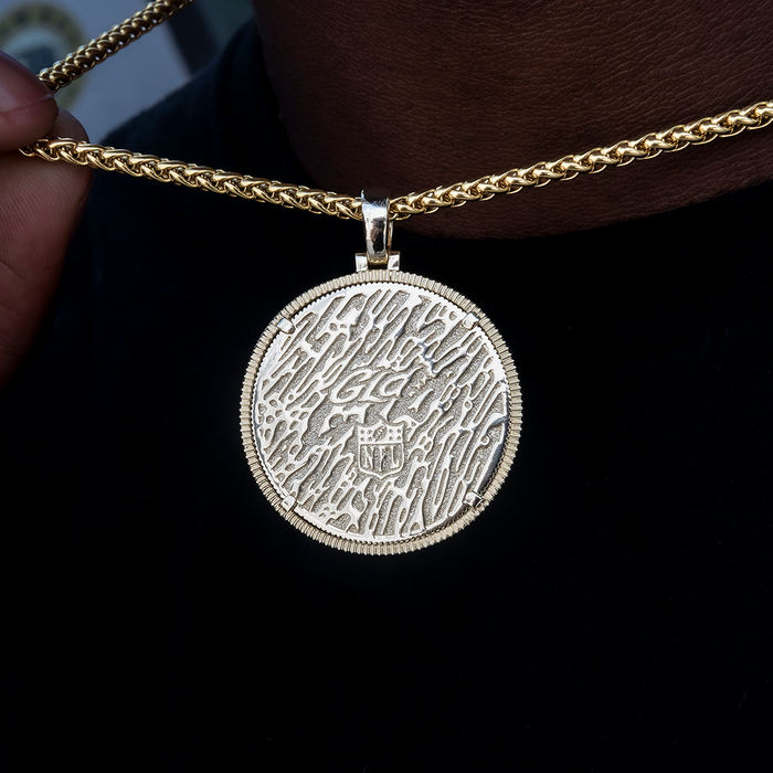 Philadelphia Eagles Official NFL Coin Pendant