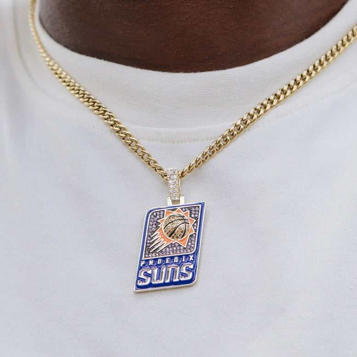 Phoenix Suns Official NBA Logo Pendant