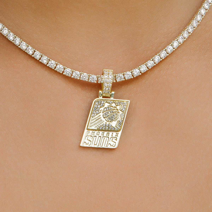 Phoenix Suns Micro Pendant - The GLD Shop