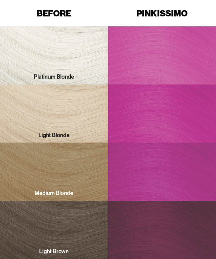 Pinkissimo (Hot Pink) - Semi-Permanent Hair Dye - Crazy Color