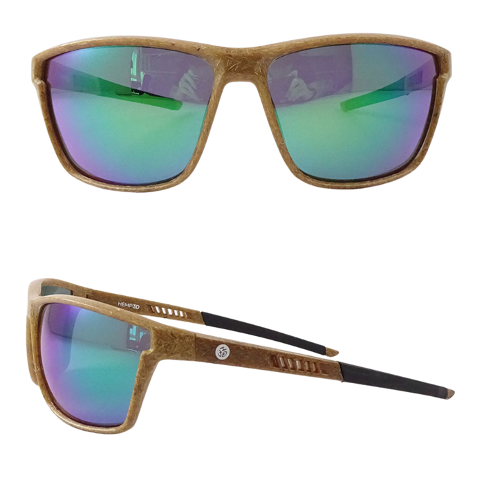 RazorSun hemp bioplastic sunglasses