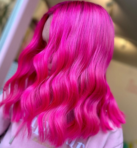 Rebel UV (Neon Pink) - Semi-Permanent Hair Dye - Crazy Color