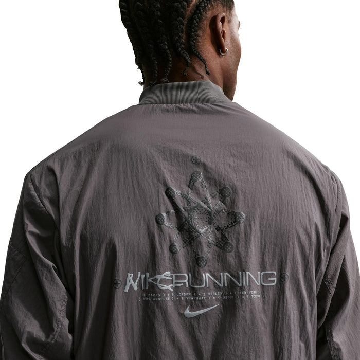 Nike	Repel UV Protection Running Bomber Jacket