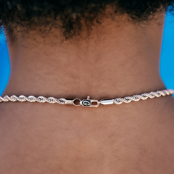 Rope Necklace in Rose Gold - 4mm