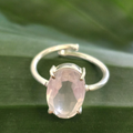 Rose Quartz Ring