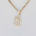 San Diego Padres Micro Pendant - The GLD Shop