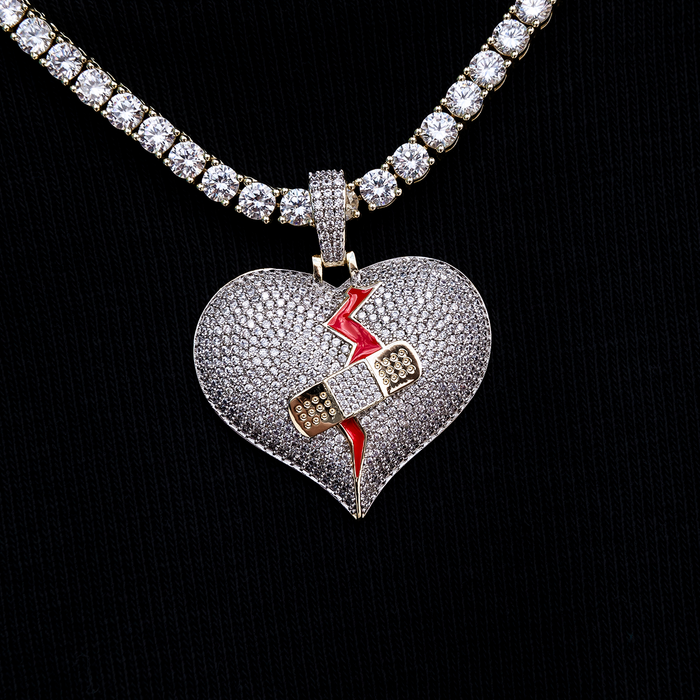 Scars Fade Broken Heart Pendant