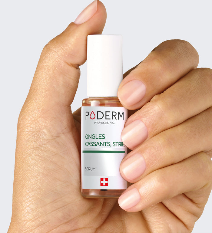 Sérum ongles cassants striés Poderm flacon stylo applicateur