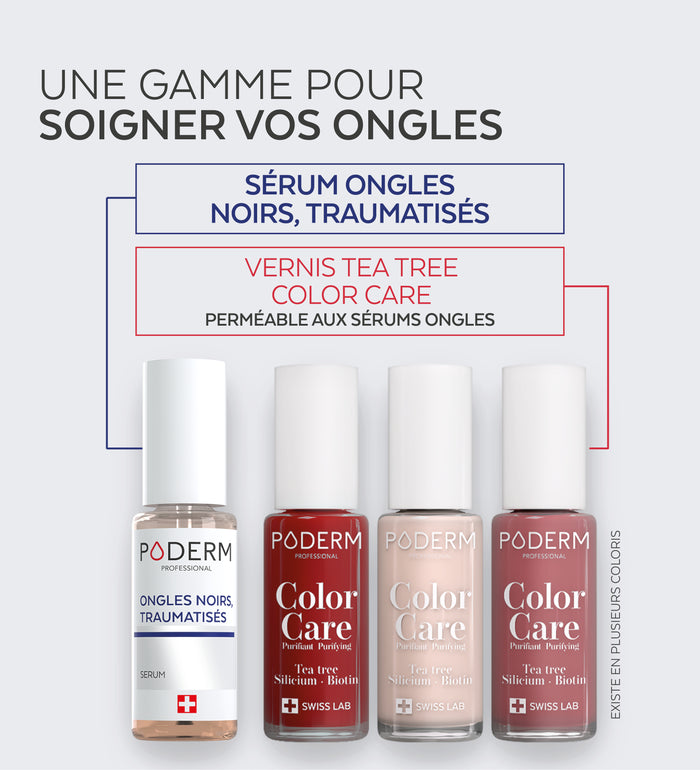 Gamme sérums réparateurs Poderm pour ongles et pieds