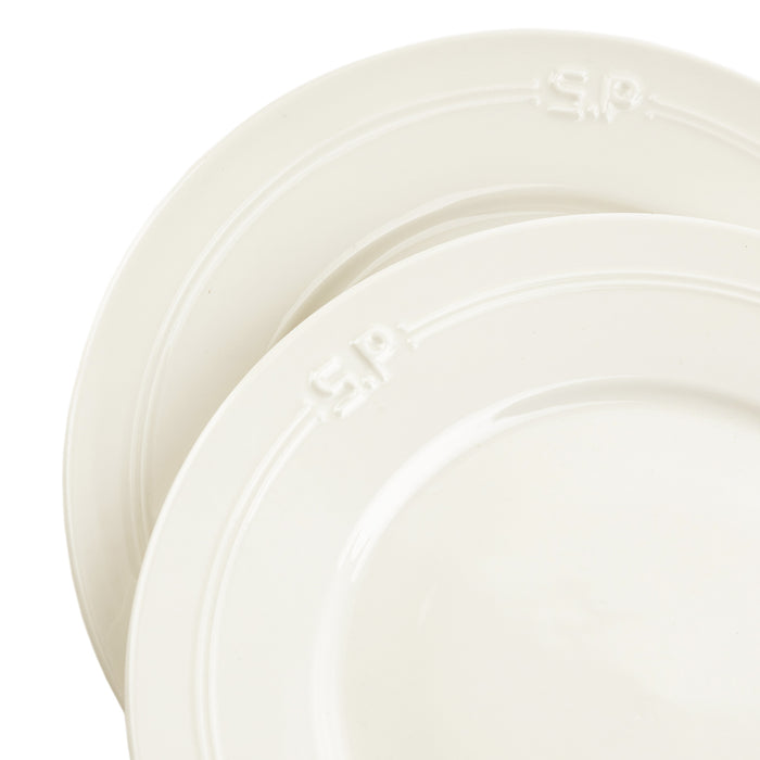 Service Projects Métier SP Embossed Lunch Plate (Set of 2)
