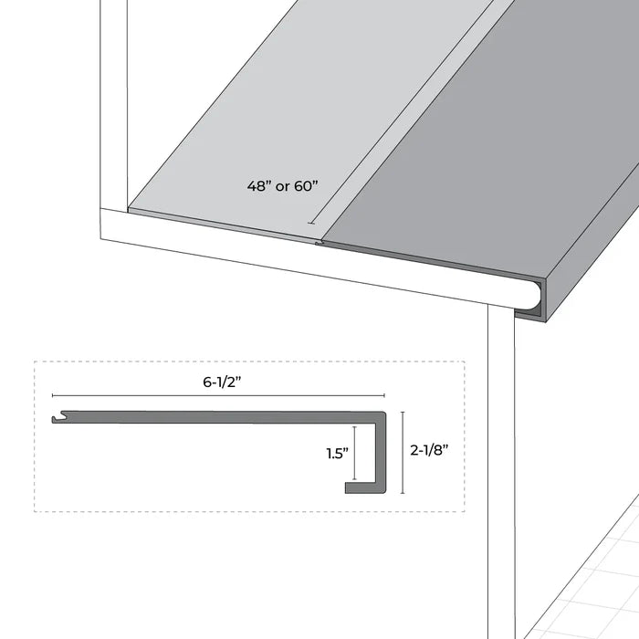 Signature TruePlank™  Square Nosing