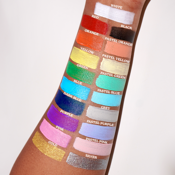 Silver Spectra Base - Colourful Foundation - Glisten Cosmetics