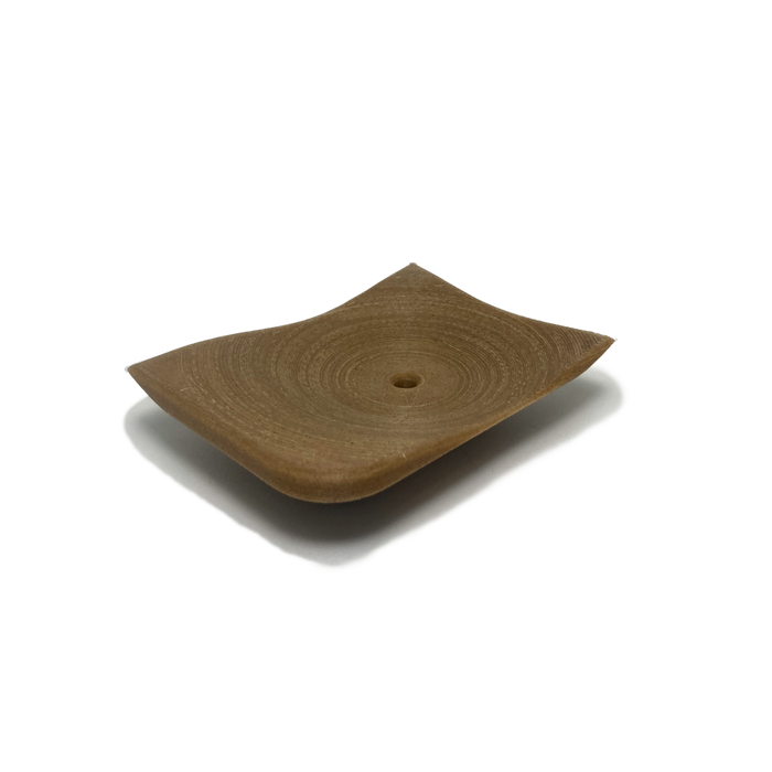 Hemp bioplastic soap dish