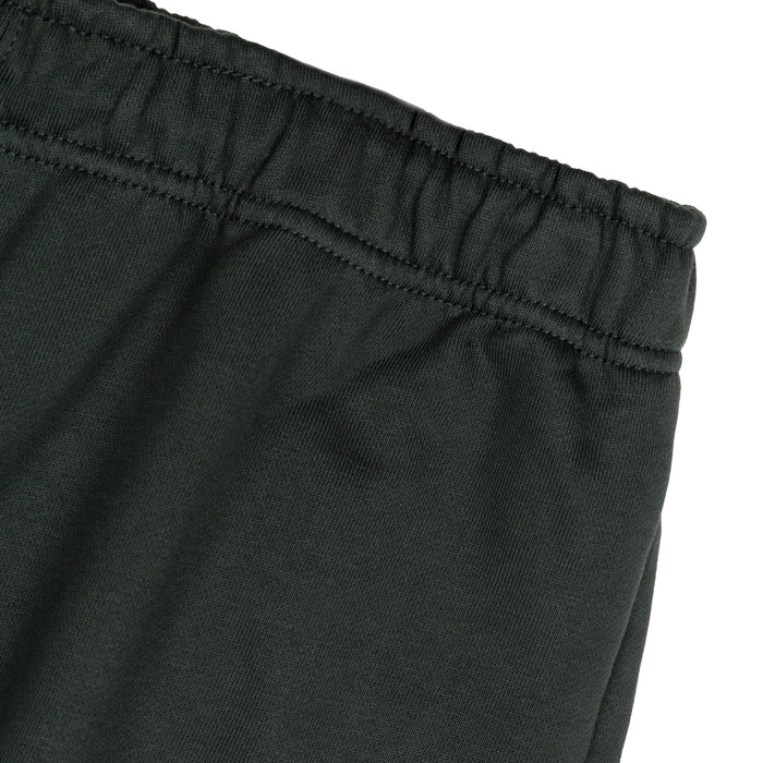 Nike	Solo Swoosh Fleece Open-Hem Pants (Black Spruce / White)
