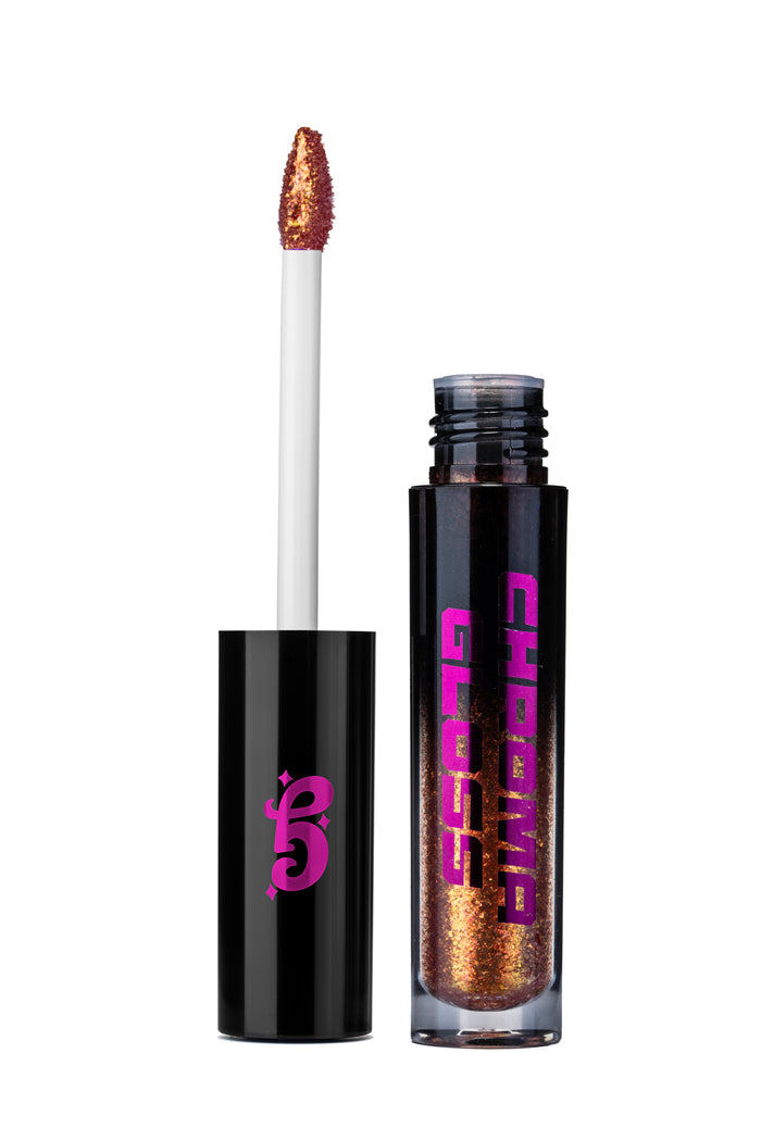 Solstice Chroma Gloss (Orange/Yellow) - Multichrome Lip Gloss - Glisten Cosmetics