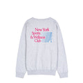 Sporty & Rich NY Motion Crewneck (Heather Gray)