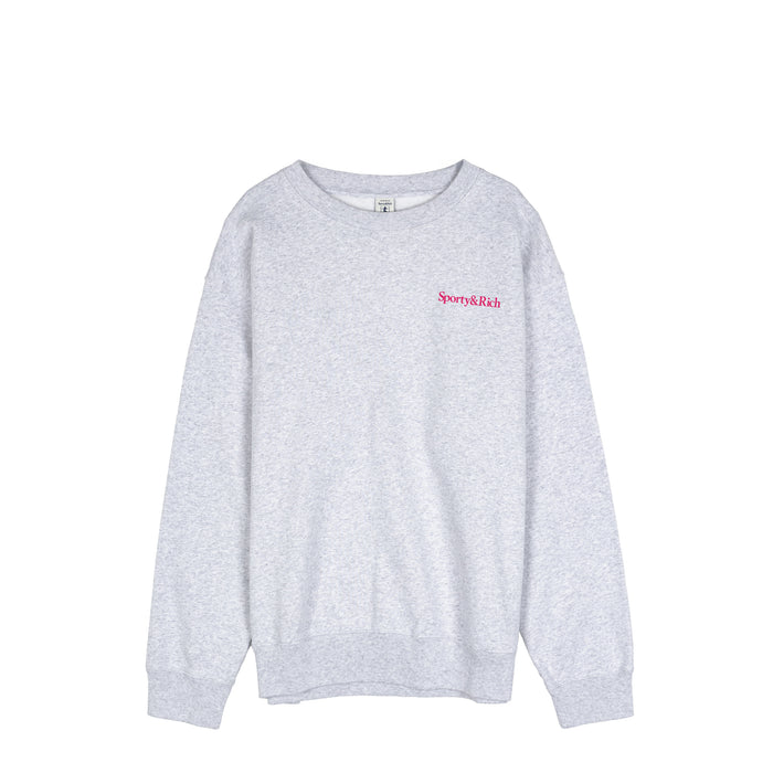 Sporty & Rich NY Motion Crewneck (Heather Gray)