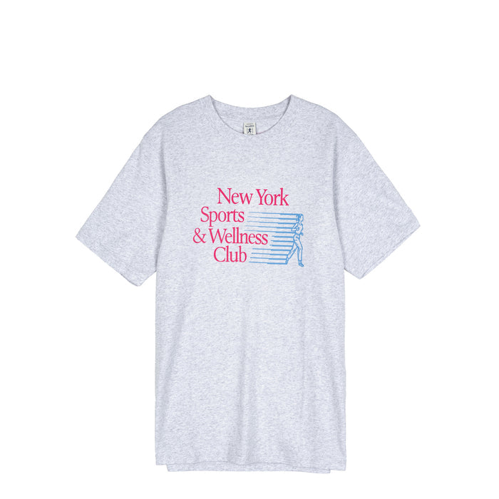 Sporty & Rich NY Motion T-Shirt (Heather Gray)