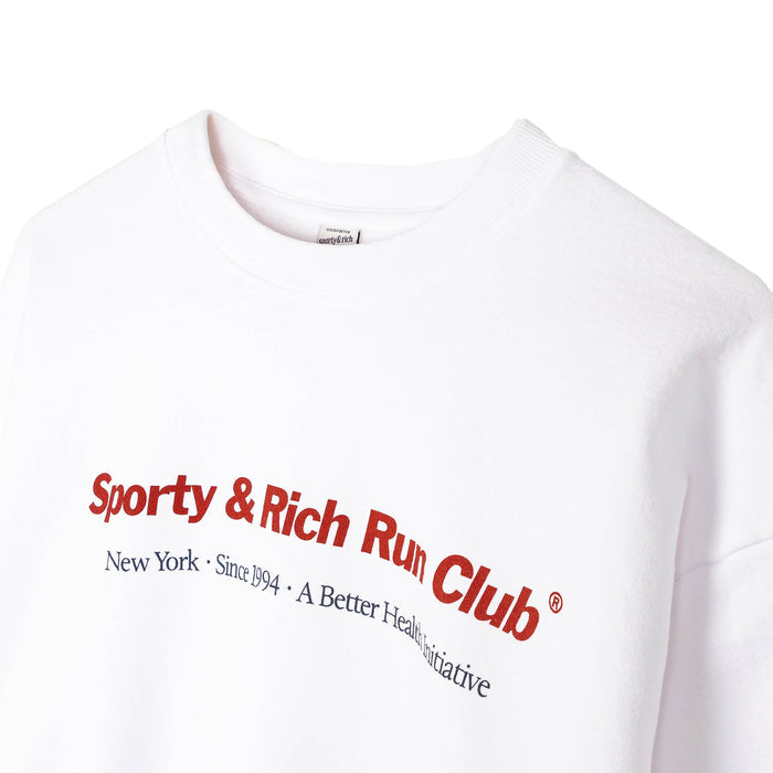 Sporty & Rich Run Club Crewneck