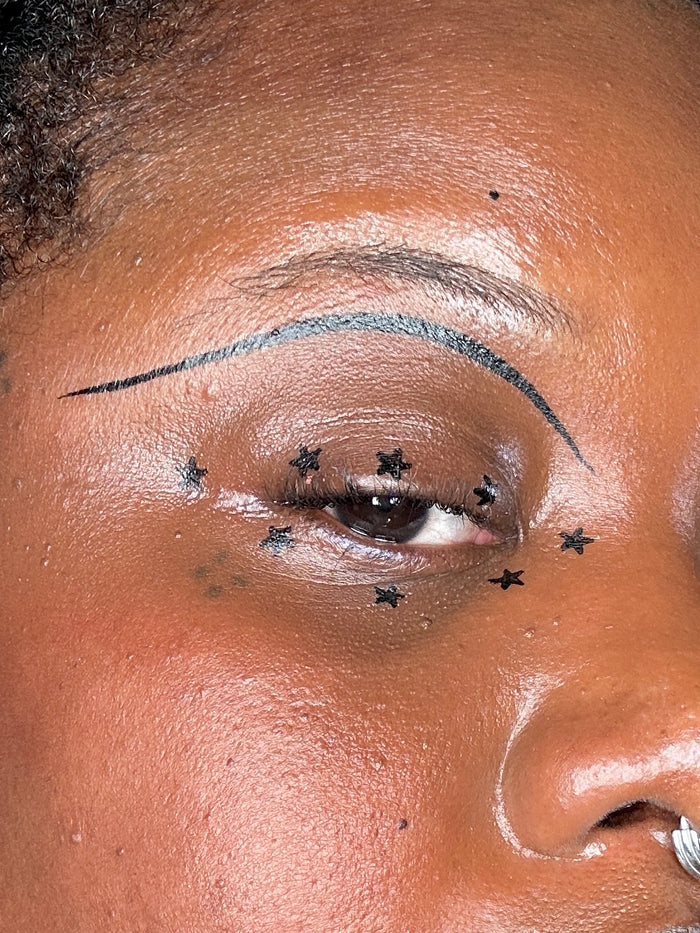 Star Black Spectra Pen - Stamp & Eyeliner Pen - Glisten Cosmetics