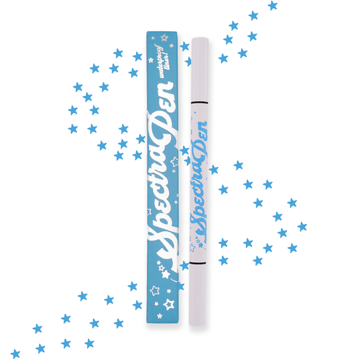 Star Blue Spectra Pen - Stamp & Eyeliner Pen - Glisten Cosmetics
