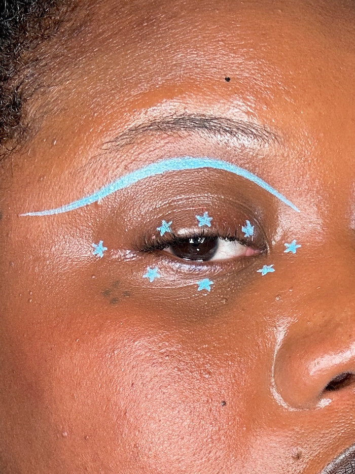 Star Blue Spectra Pen - Stamp & Eyeliner Pen - Glisten Cosmetics