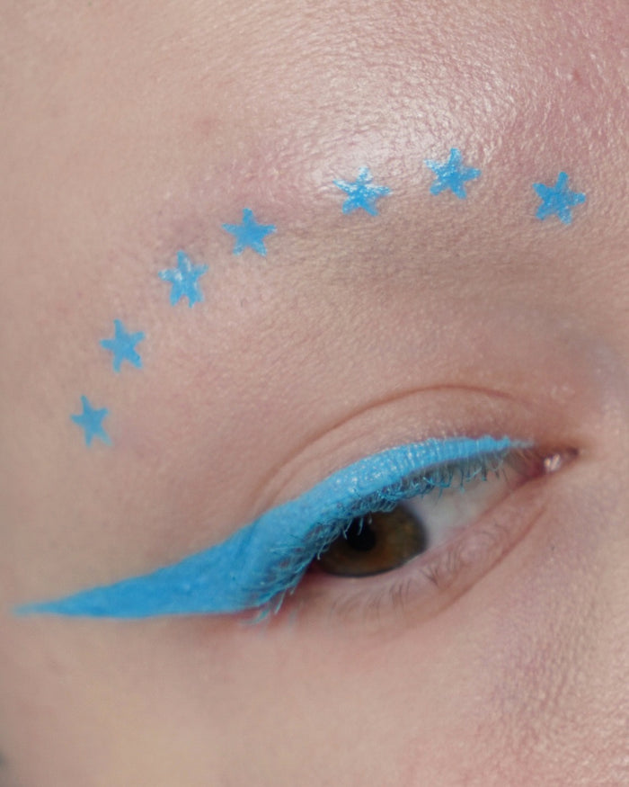 Star Blue Spectra Pen - Stamp & Eyeliner Pen - Glisten Cosmetics