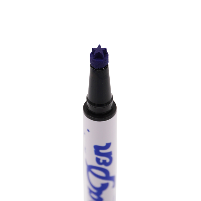Star Dark Blue Spectra Pen - Stamp & Eyeliner Pen - Glisten Cosmetics