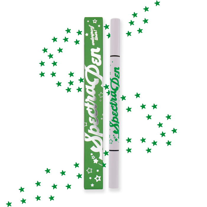 Star Green Spectra Pen - Stamp & Eyeliner Pen - Glisten Cosmetics