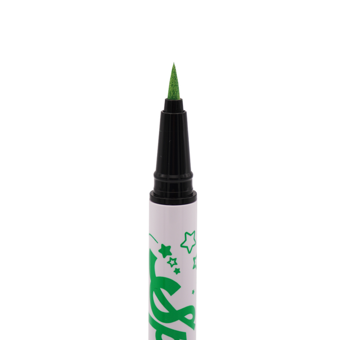 Star Green Spectra Pen - Stamp & Eyeliner Pen - Glisten Cosmetics