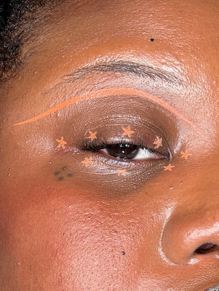 Star Orange Spectra Pen - Stamp & Eyeliner Pen - Glisten Cosmetics