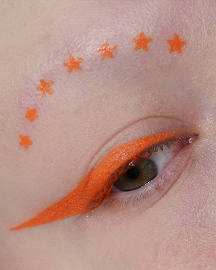 Star Orange Spectra Pen - Stamp & Eyeliner Pen - Glisten Cosmetics