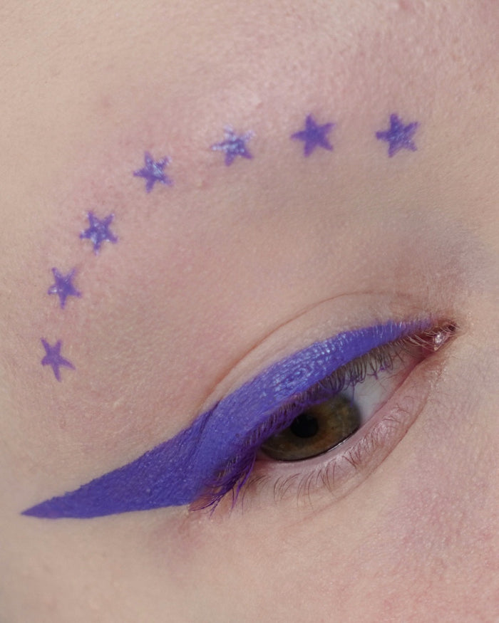 Star Purple Spectra Pen - Stamp & Eyeliner Pen - Glisten Cosmetics