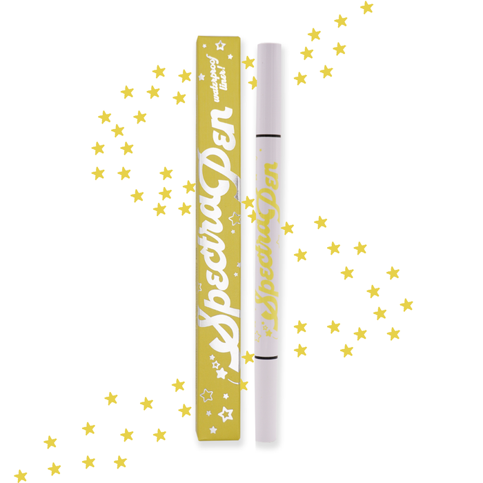 Star Yellow Spectra Pen - Stamp & Eyeliner Pen - Glisten Cosmetics