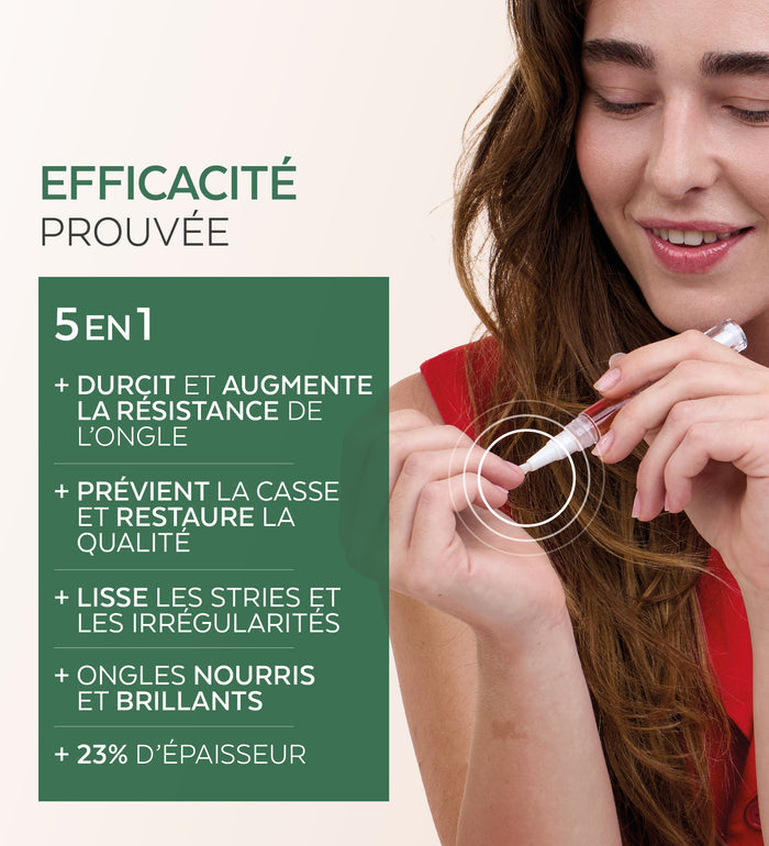Stylo Durcisseur Ongles Cassants, Striés