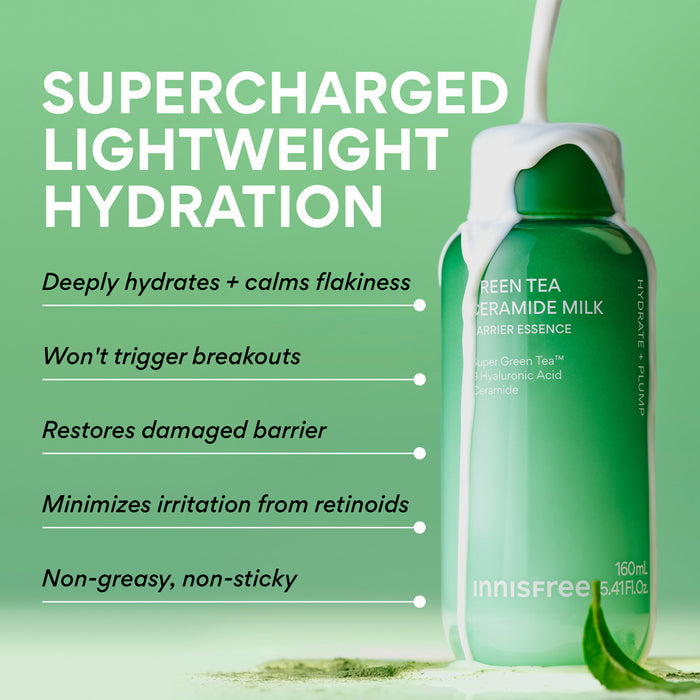 Green Tea Ceramide Milk benefits list