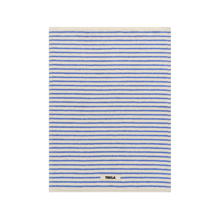 Tekla Bath Mat (Coastal Blue Stripes)