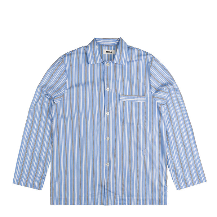 Tekla Pyjamas Shirt (Stave Stripes)