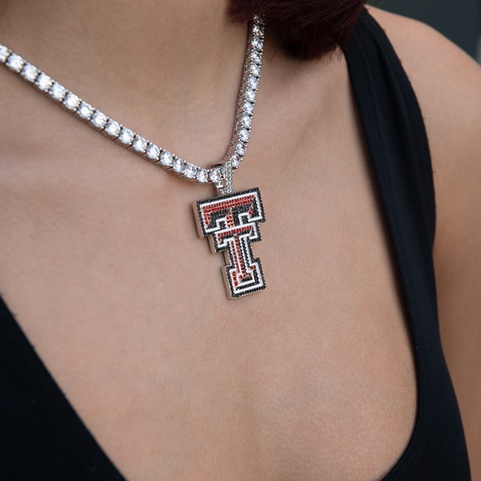 Texas Tech Red Raiders Official NCAA Logo Pendant